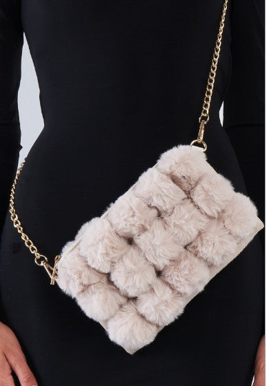 Juicy Couture Women's Faux Fur Exterior Bags & Handbags for sale